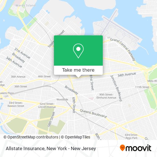 Mapa de Allstate Insurance