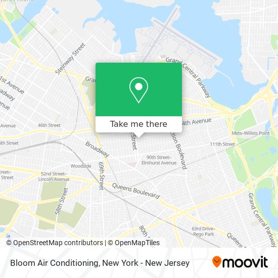 Bloom Air Conditioning map