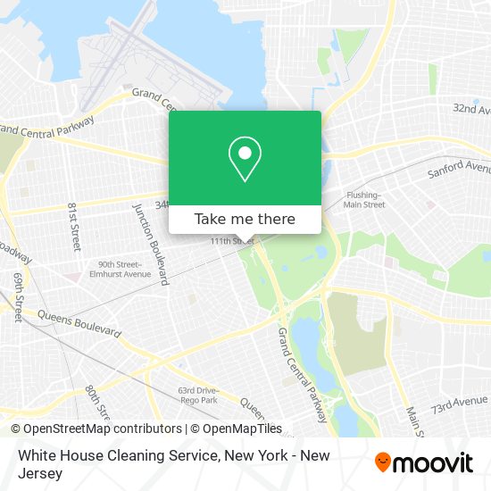 Mapa de White House Cleaning Service