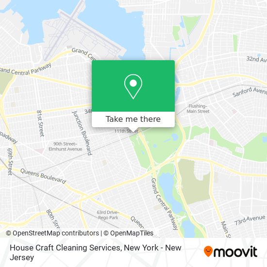 House Craft Cleaning Services map