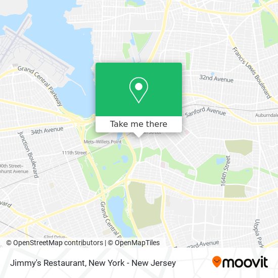 Mapa de Jimmy's Restaurant