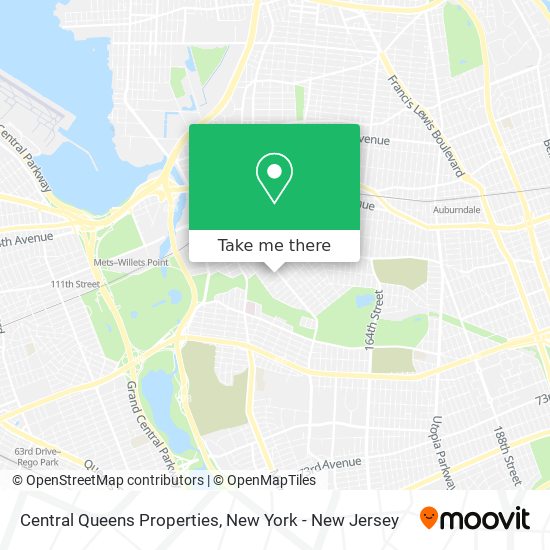 Mapa de Central Queens Properties