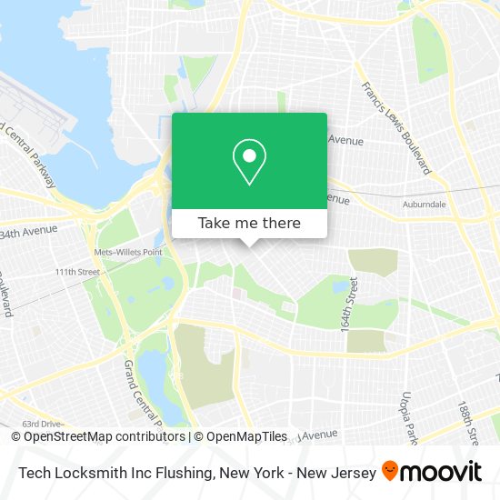 Tech Locksmith Inc Flushing map