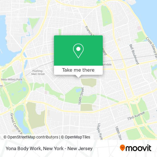 Mapa de Yona Body Work