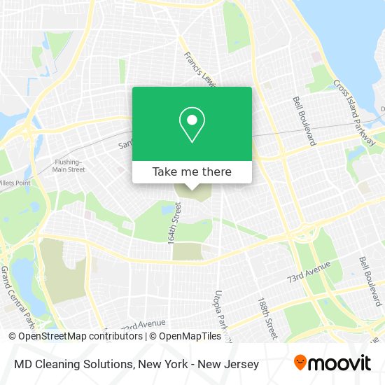 MD Cleaning Solutions map