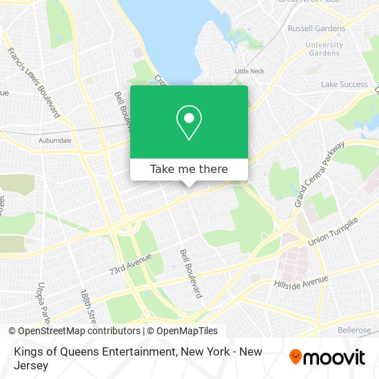 Mapa de Kings of Queens Entertainment