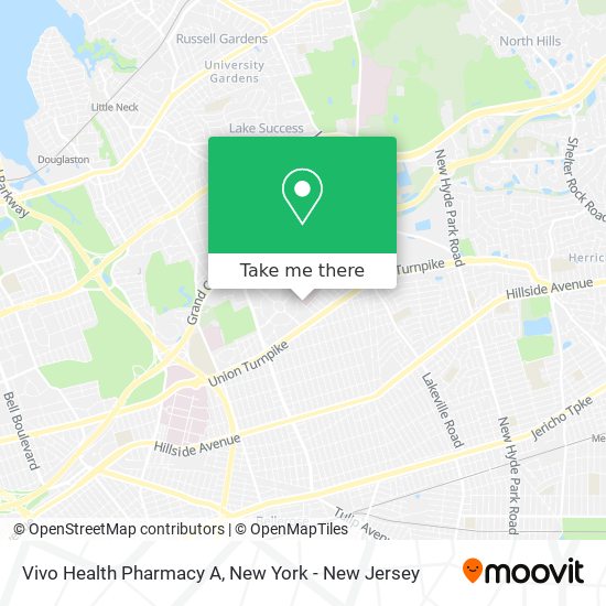 Mapa de Vivo Health Pharmacy A