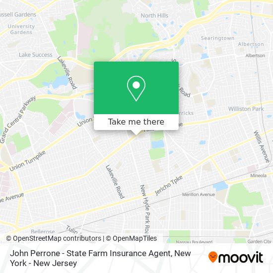 John Perrone - State Farm Insurance Agent map