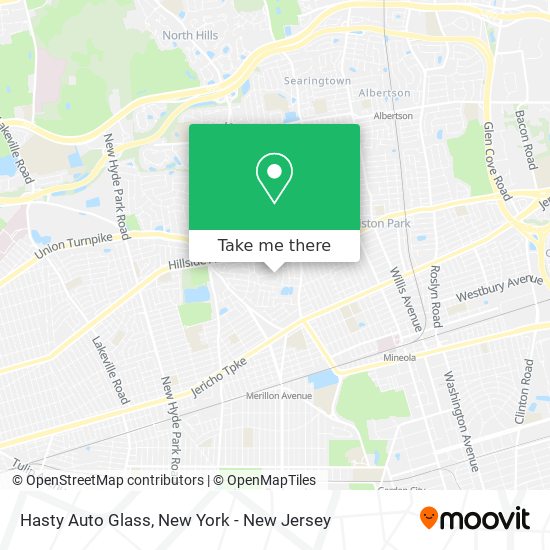 Hasty Auto Glass map