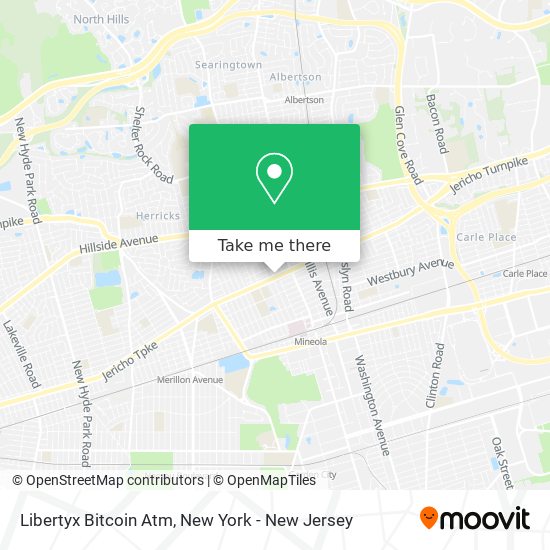 Libertyx Bitcoin Atm map