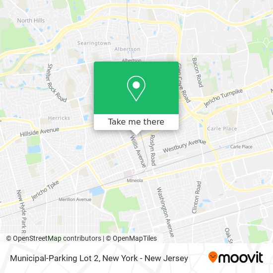 Municipal-Parking Lot 2 map