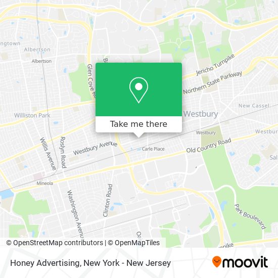 Honey Advertising map