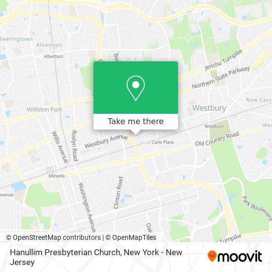 Hanullim Presbyterian Church map