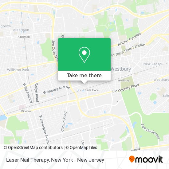 Mapa de Laser Nail Therapy