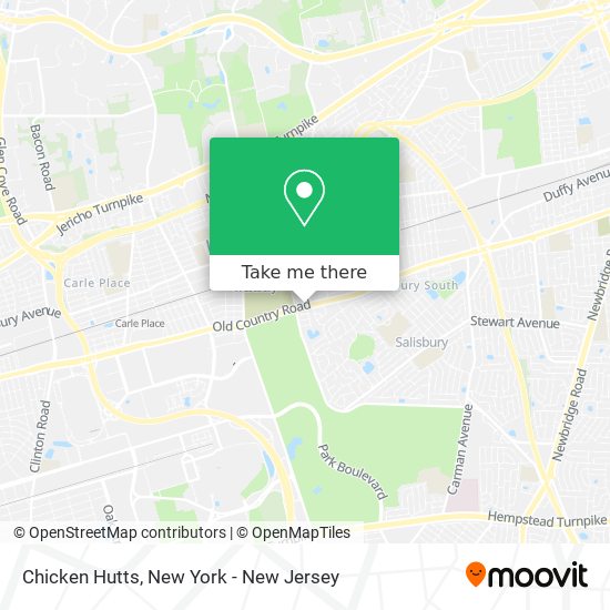 Chicken Hutts map
