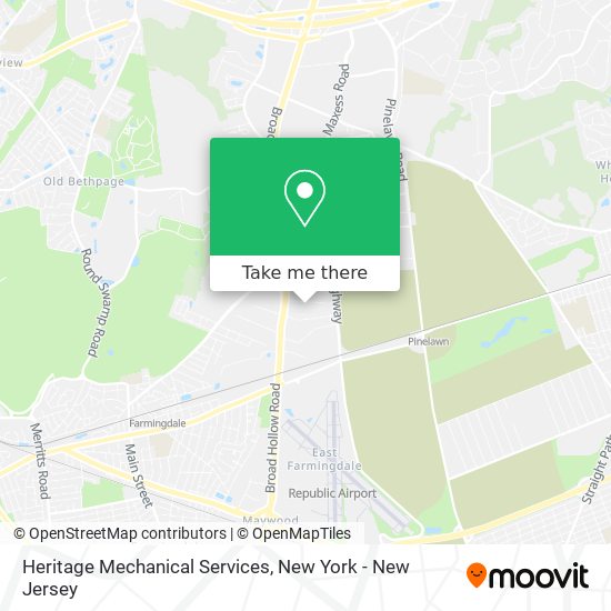 Heritage Mechanical Services map