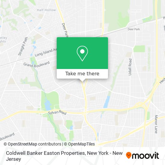 Mapa de Coldwell Banker Easton Properties