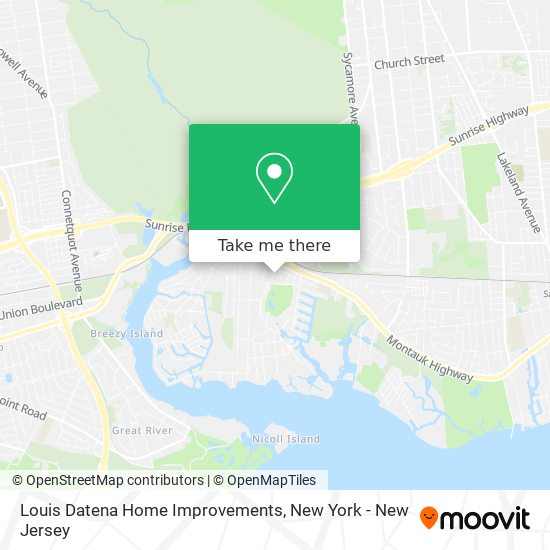 Louis Datena Home Improvements map