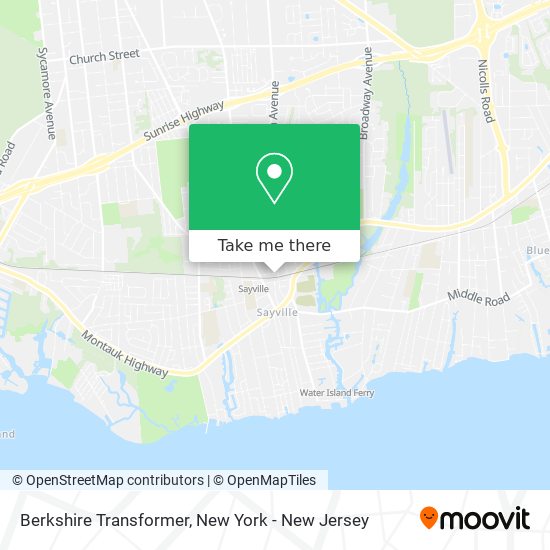 Mapa de Berkshire Transformer