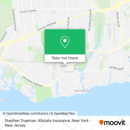 Mapa de Stephen Trueman: Allstate Insurance