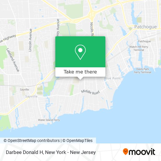 Mapa de Darbee Donald H