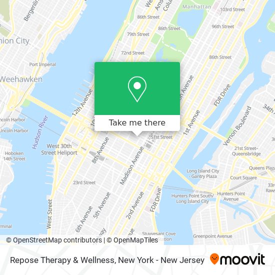 Repose Therapy & Wellness map