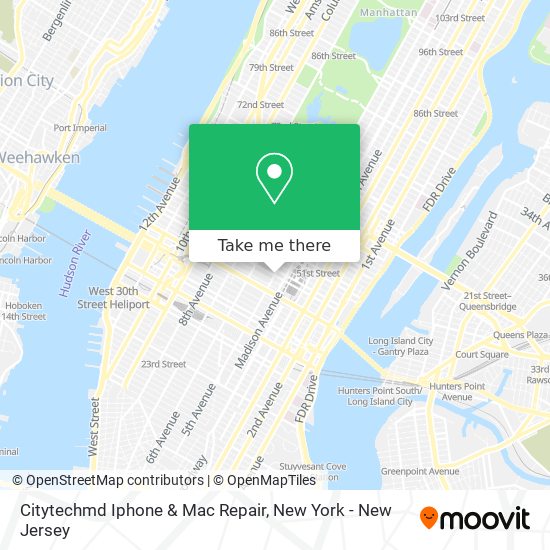 Mapa de Citytechmd Iphone & Mac Repair