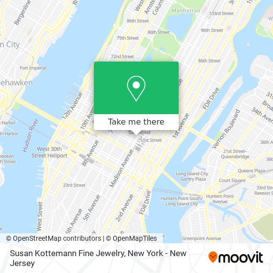 Susan Kottemann Fine Jewelry map