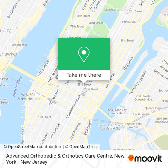 Mapa de Advanced Orthopedic & Orthotics Care Centre