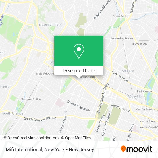 Mifi International map