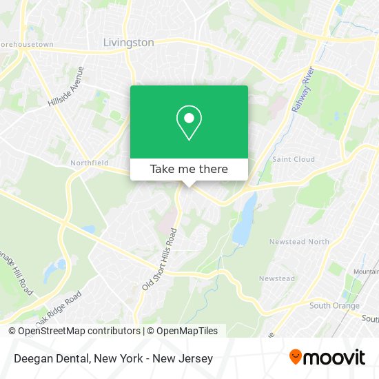 Deegan Dental map