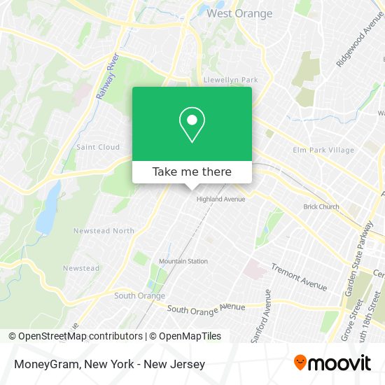 MoneyGram map