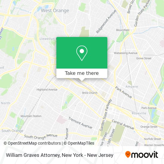 Mapa de William Graves Attorney