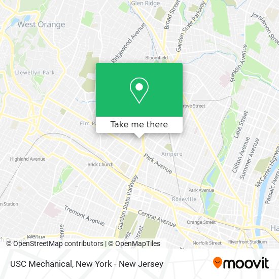 USC Mechanical map