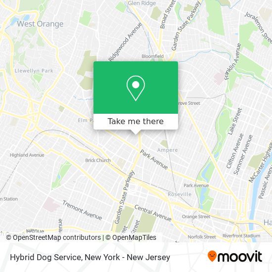 Hybrid Dog Service map