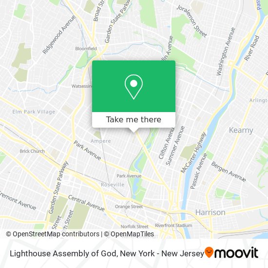 Mapa de Lighthouse Assembly of God