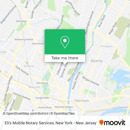 Mapa de Eli's Mobile Notary Services