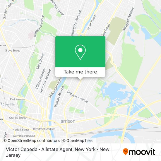 Victor Cepeda - Allstate Agent map