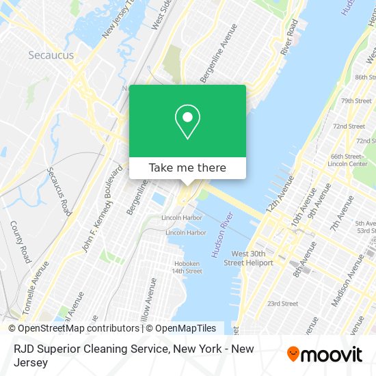 RJD Superior Cleaning Service map