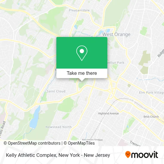 Kelly Athletic Complex map