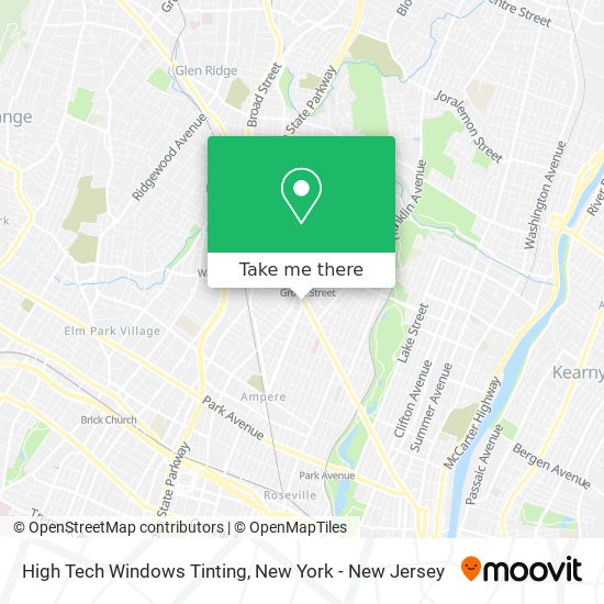 High Tech Windows Tinting map