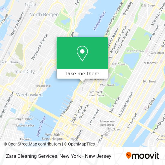 Zara Cleaning Services map