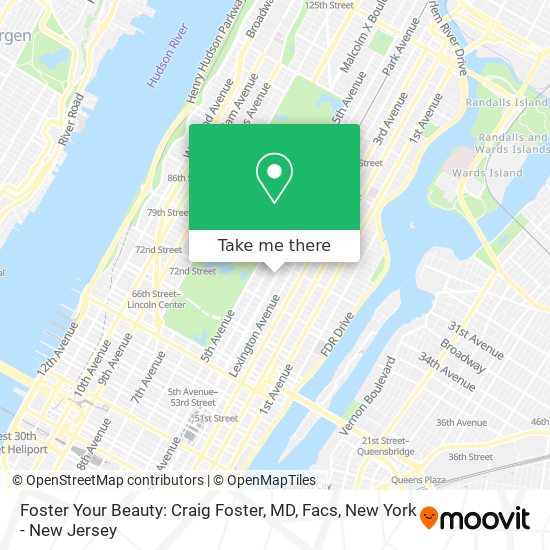 Mapa de Foster Your Beauty: Craig Foster, MD, Facs