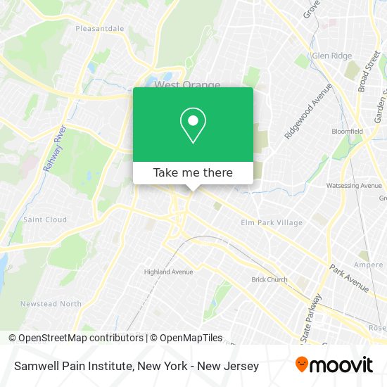 Samwell Pain Institute map