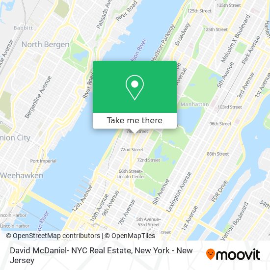 David McDaniel- NYC Real Estate map