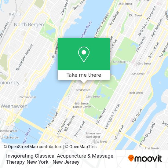 Invigorating Classical Acupuncture & Massage Therapy map