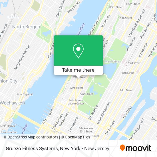 Gruezo Fitness Systems map