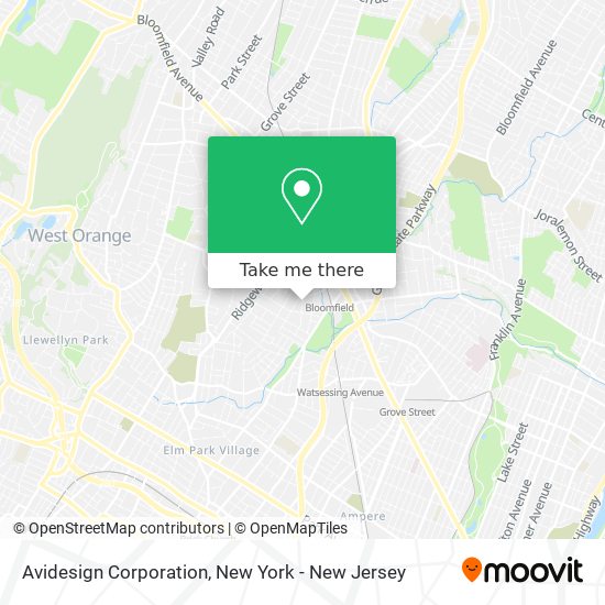 Avidesign Corporation map