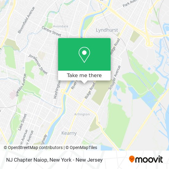 NJ Chapter Naiop map