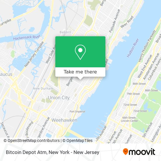 Bitcoin Depot Atm map